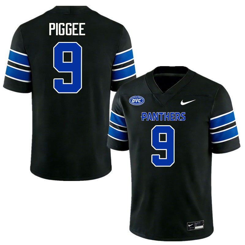 Eastern Illinois Panthers #9 Trevon Piggee College Football Jerseys,Uniforms-Black